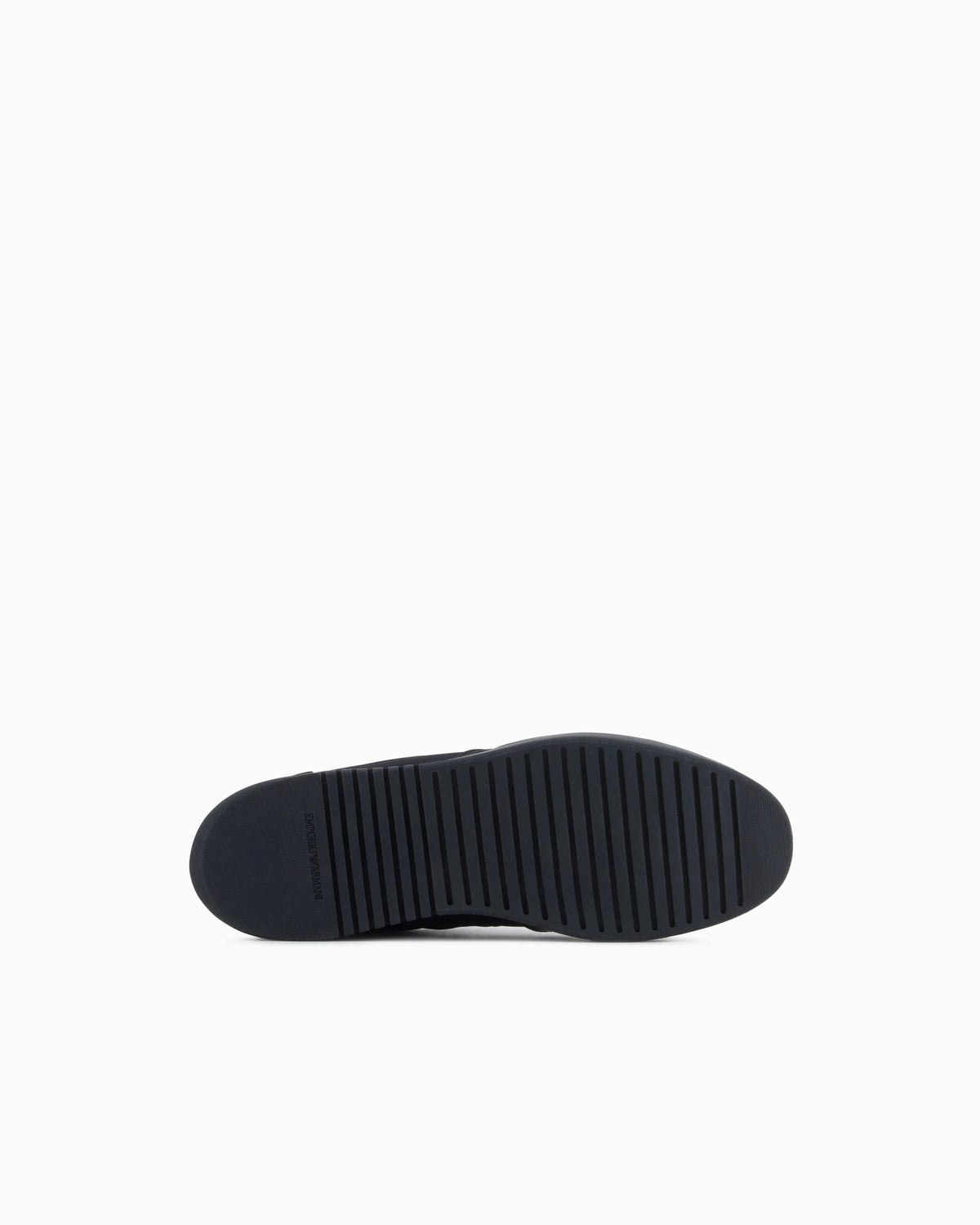 Nylon sneakers with leather details