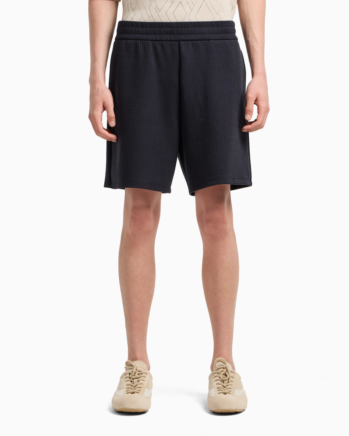 ASV Lyocell-blend jacquard jersey Bermuda shorts