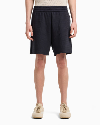 ASV Lyocell-blend jacquard jersey Bermuda shorts