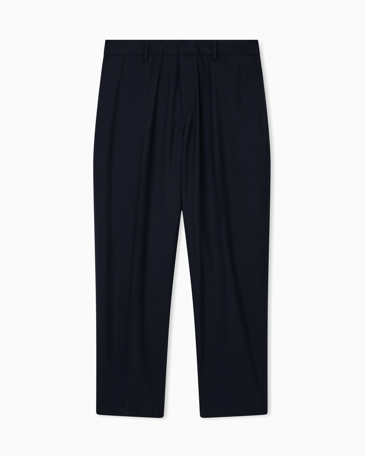 Striped, light wool trousers