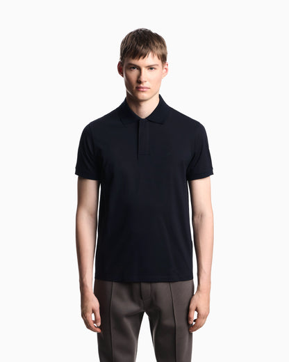 Travel Essentials piqué polo shirt