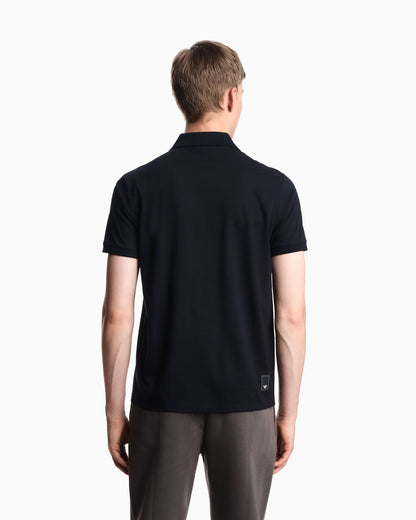 Travel Essentials piqué polo shirt