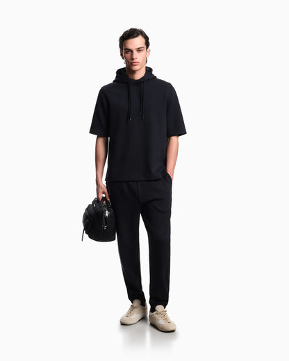 ASV Lyocell-blend jacquard jersey trousers