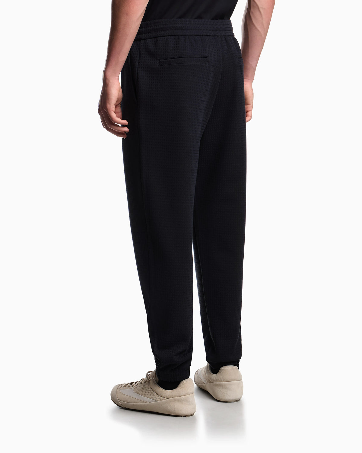 ASV Lyocell-blend jacquard jersey trousers