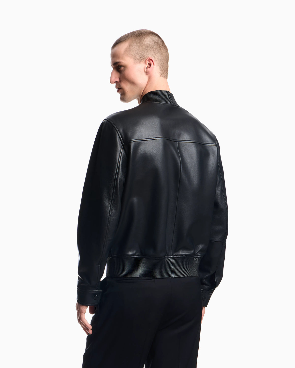 Blouson in aniline nappa lambskin