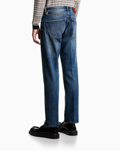 J41 straight-fit vintage jeans DENIM LAB by Emporio Armani