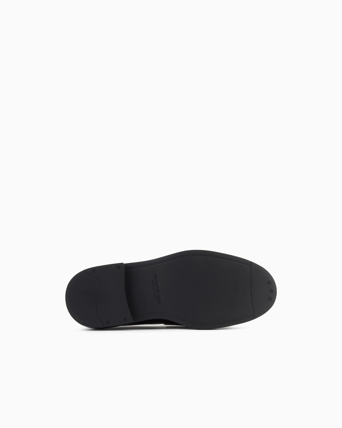 Brushed leather loafers