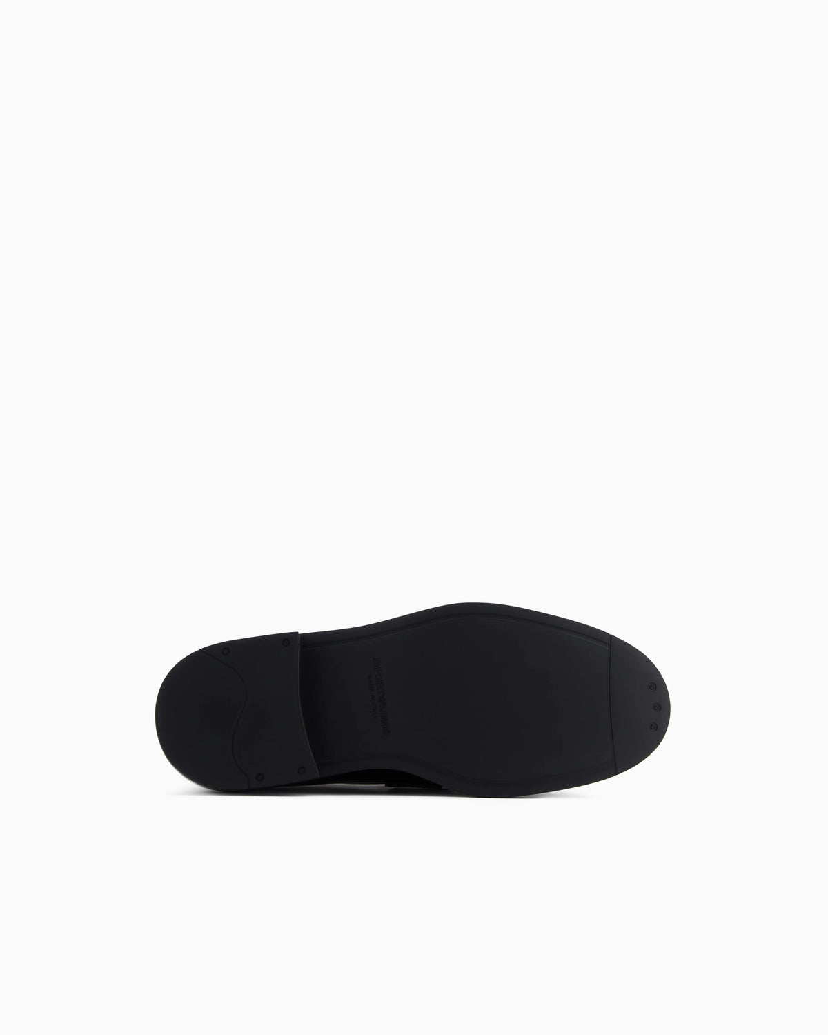 Brushed leather loafers