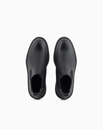 Dappled leather Beatle boots