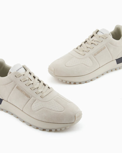 Suede sneakers