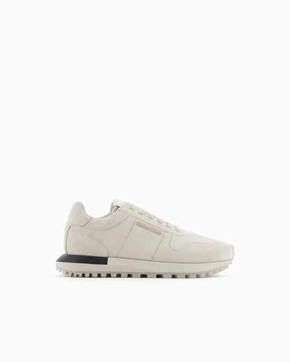 Suede sneakers