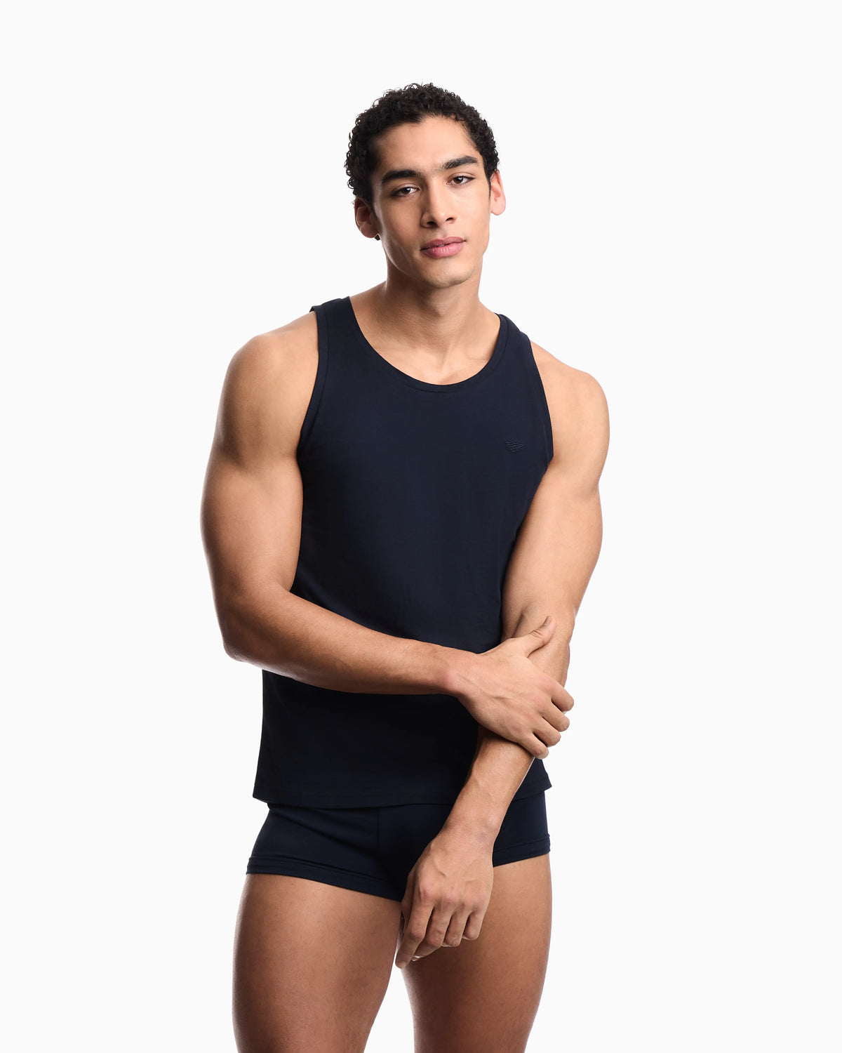 Pima jersey loungewear tank top