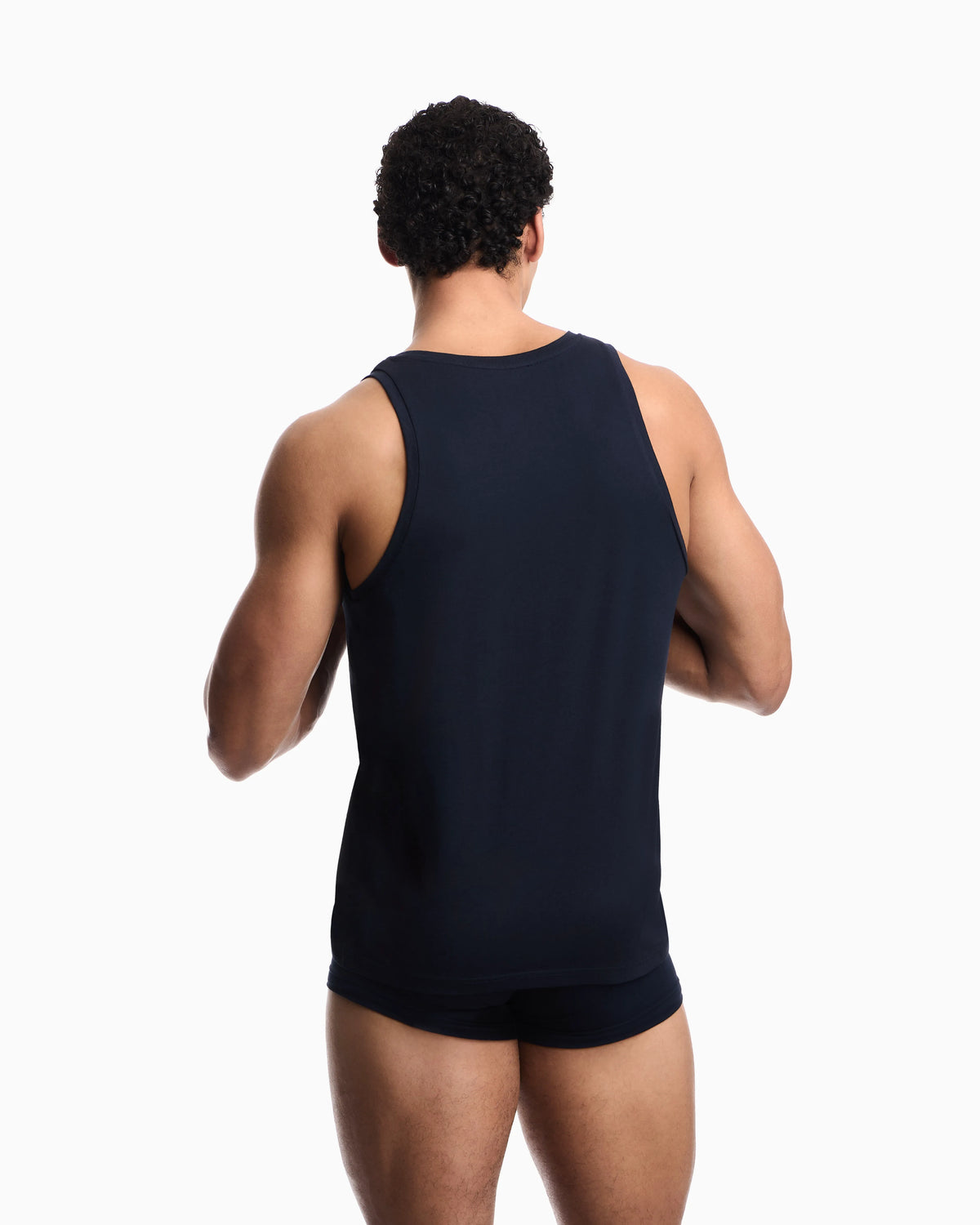 Pima jersey loungewear tank top