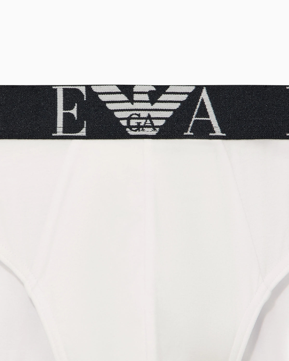 5-pack of stretch cotton briefs with elastic logo waistband