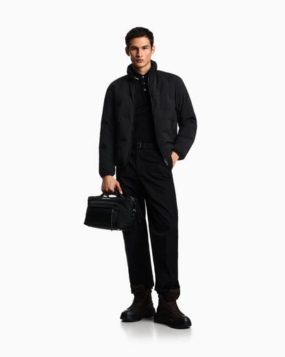 Cotton trousers with matching belt
