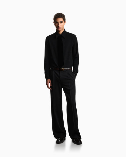 Lurex jersey shirt