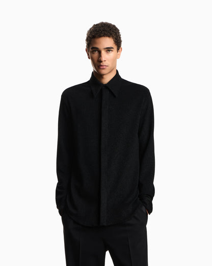 Lurex jersey shirt