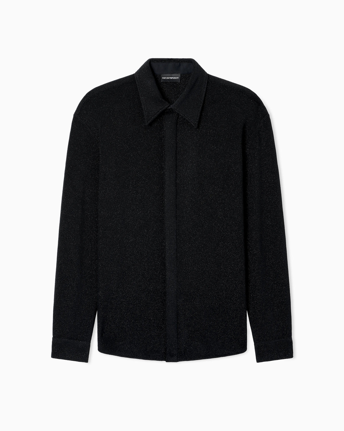 Lurex jersey shirt