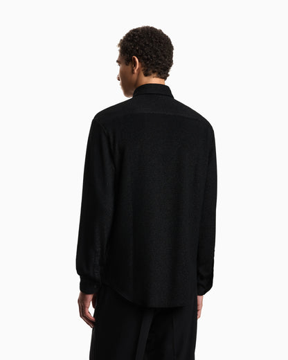 Lurex jersey shirt