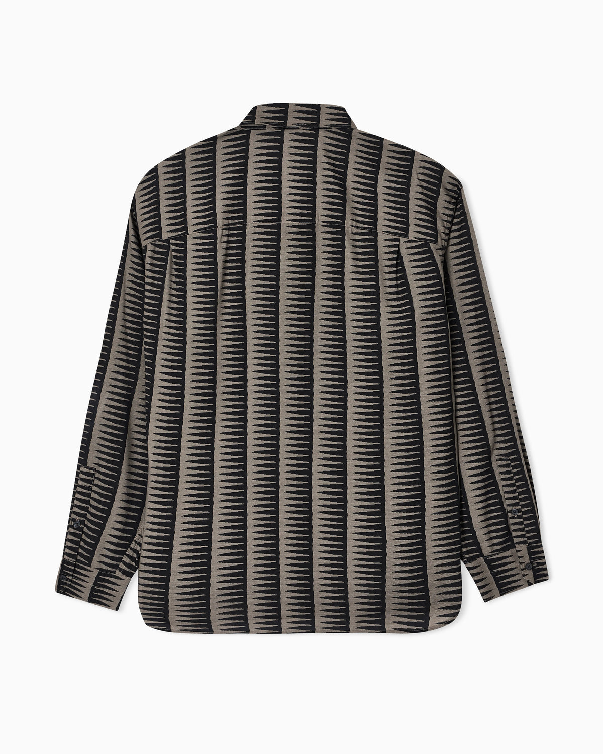 Comfort-fit all-over print Lyocell-blend shirt