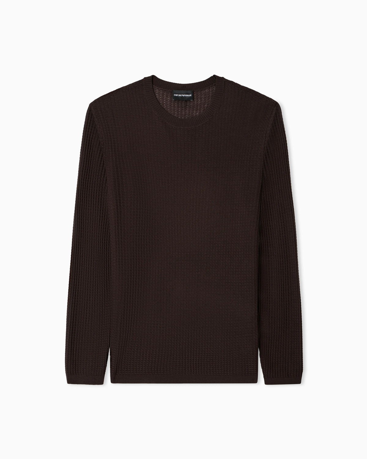 Lyocell-blend jumper in a tuck stitch