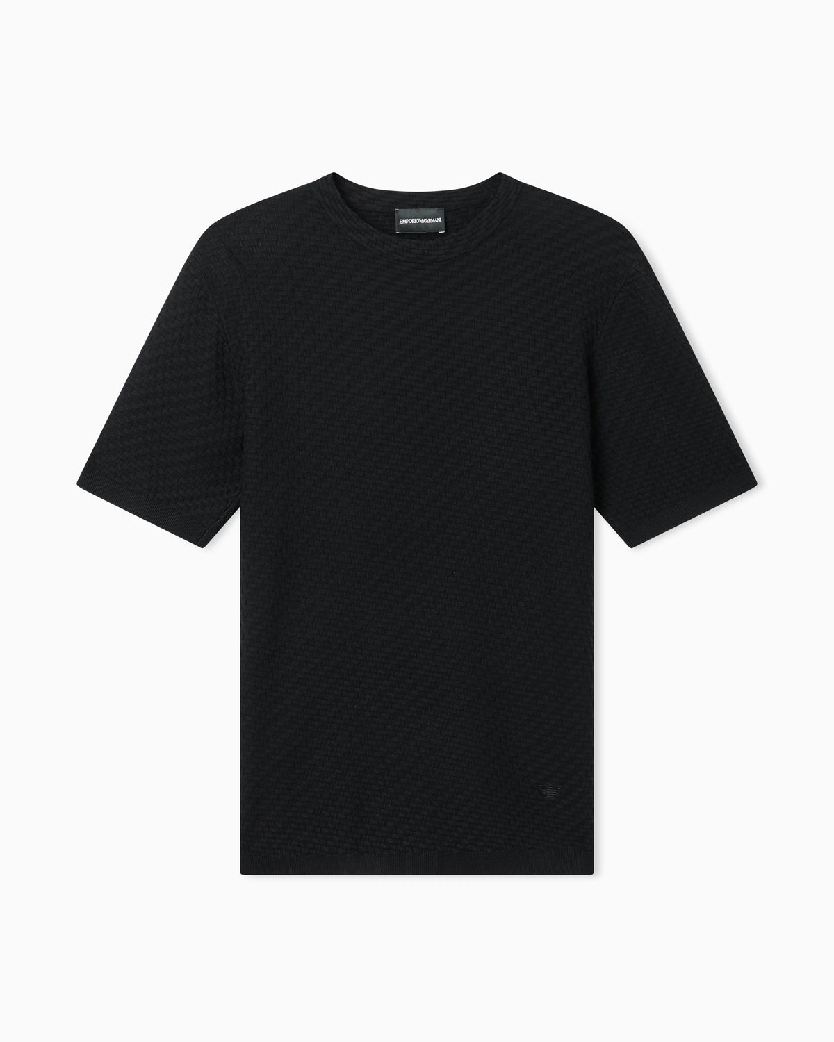 embossed patterned viscose jumper