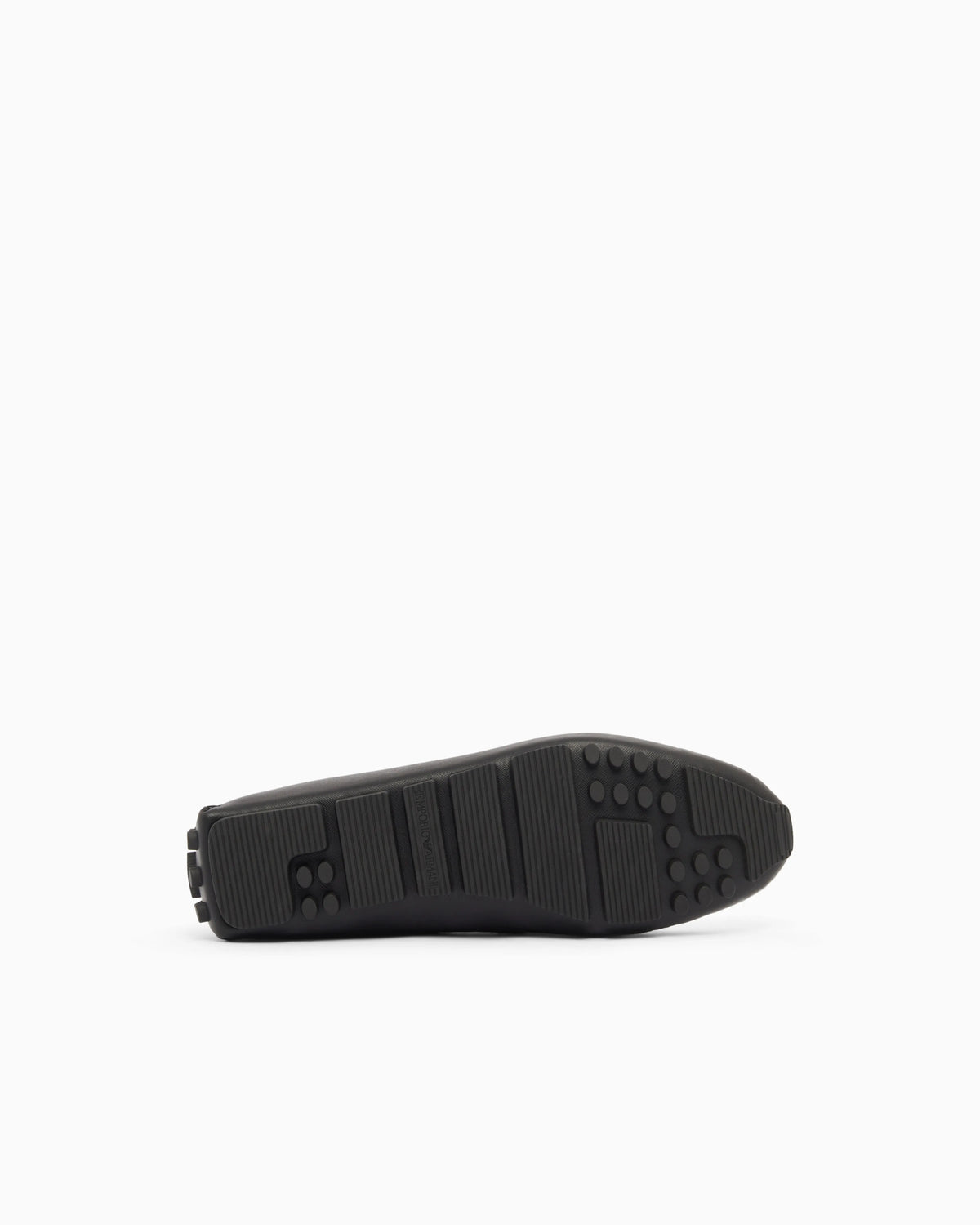 Saffiano leather driving loafers