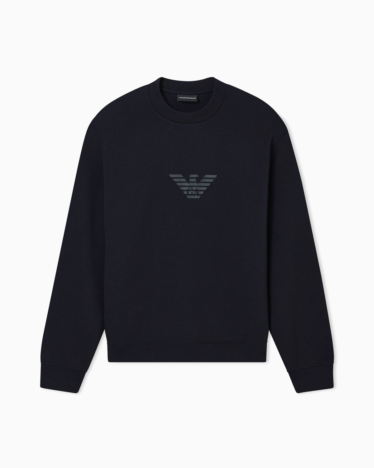 Sweatshirt Essential in cotton double jersey