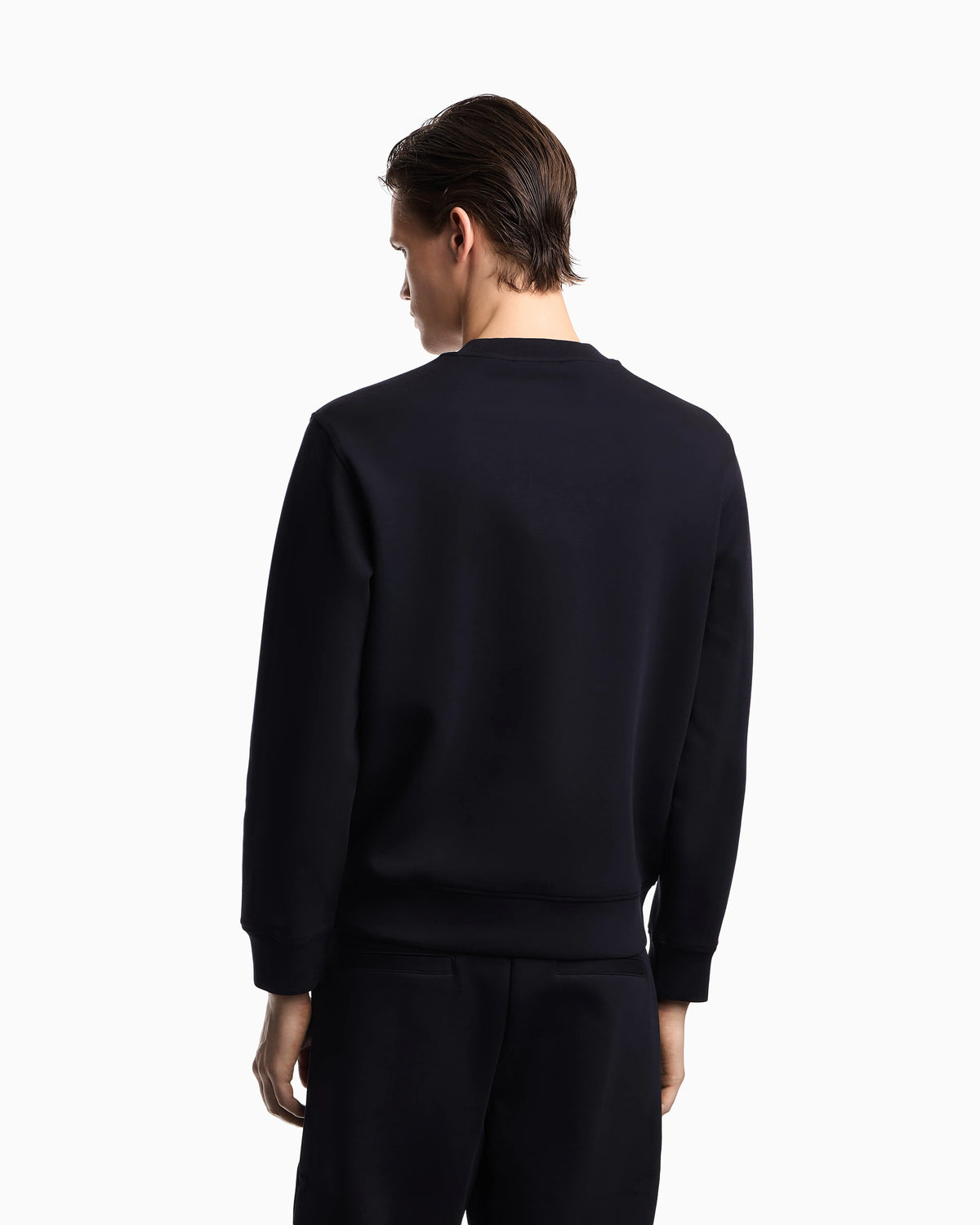 Sweatshirt Essential in cotton double jersey