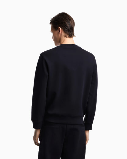 Sweatshirt Essential in cotton double jersey