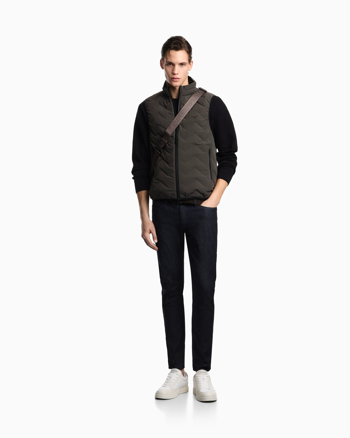 Sweatshirt Essential in cotton double jersey