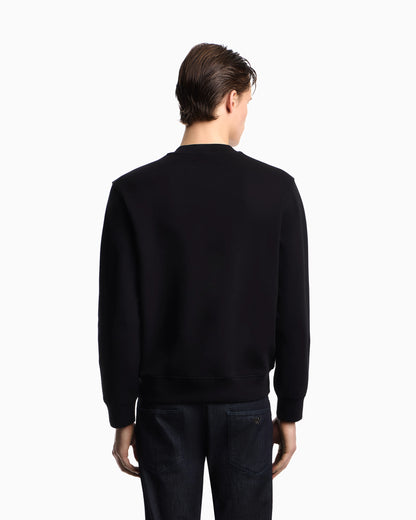 Sweatshirt Essential in cotton double jersey