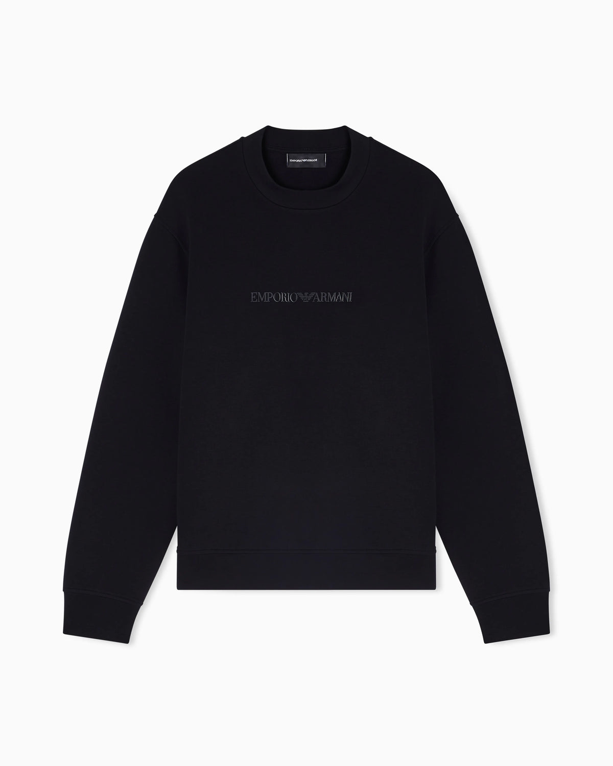 Sweatshirt Essential in cotton double jersey