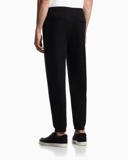 Double jersey joggers with side zip pockets Essential