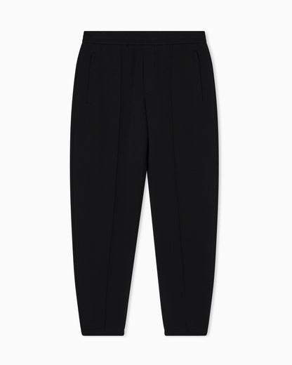 Double jersey joggers with side zip pockets Essential
