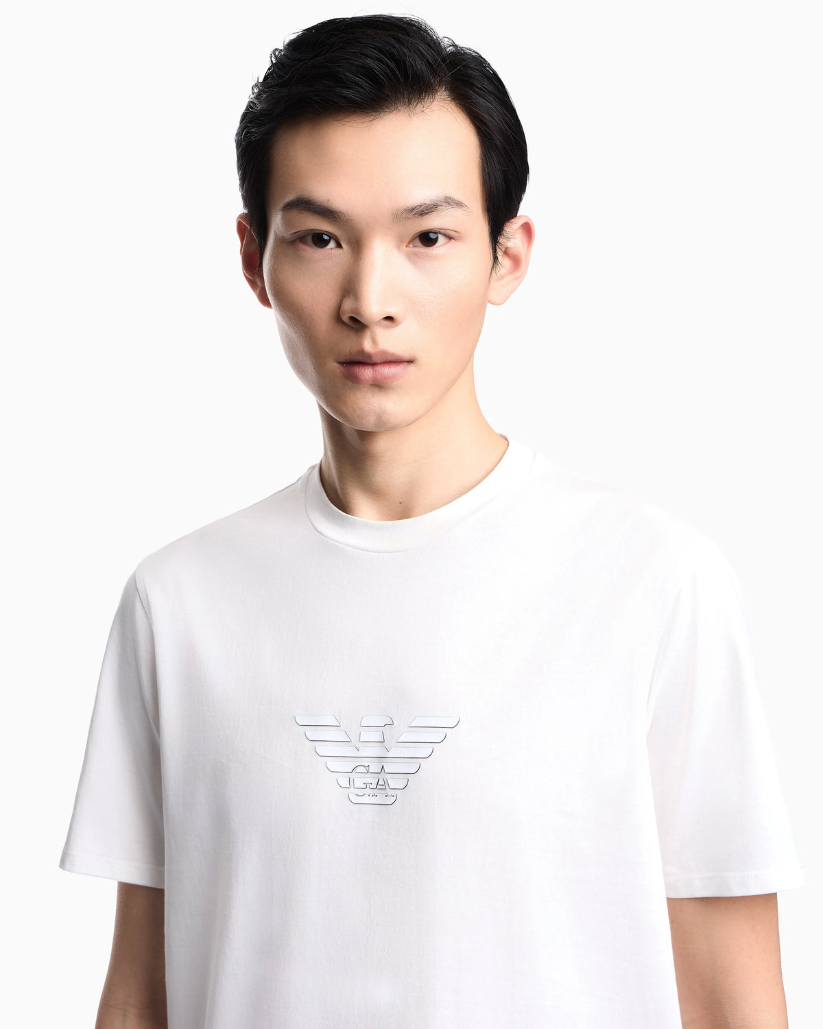 T-shirt Essential slim fit in pima cotton jersey