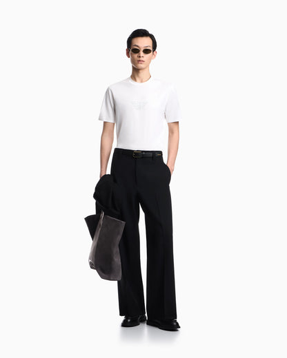 T-shirt Essential slim fit in pima cotton jersey