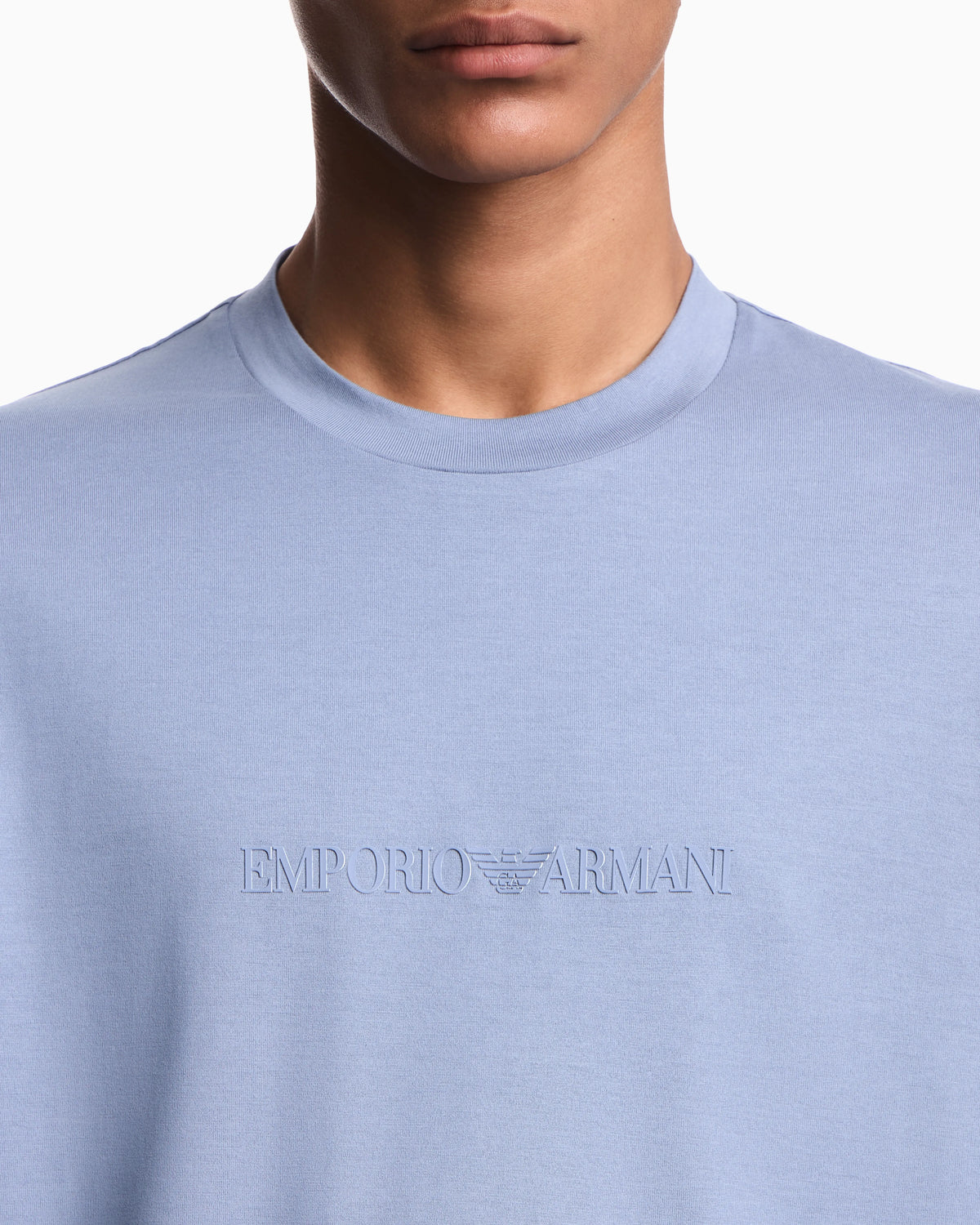 T-shirt Essential slim fit in pima cotton jersey