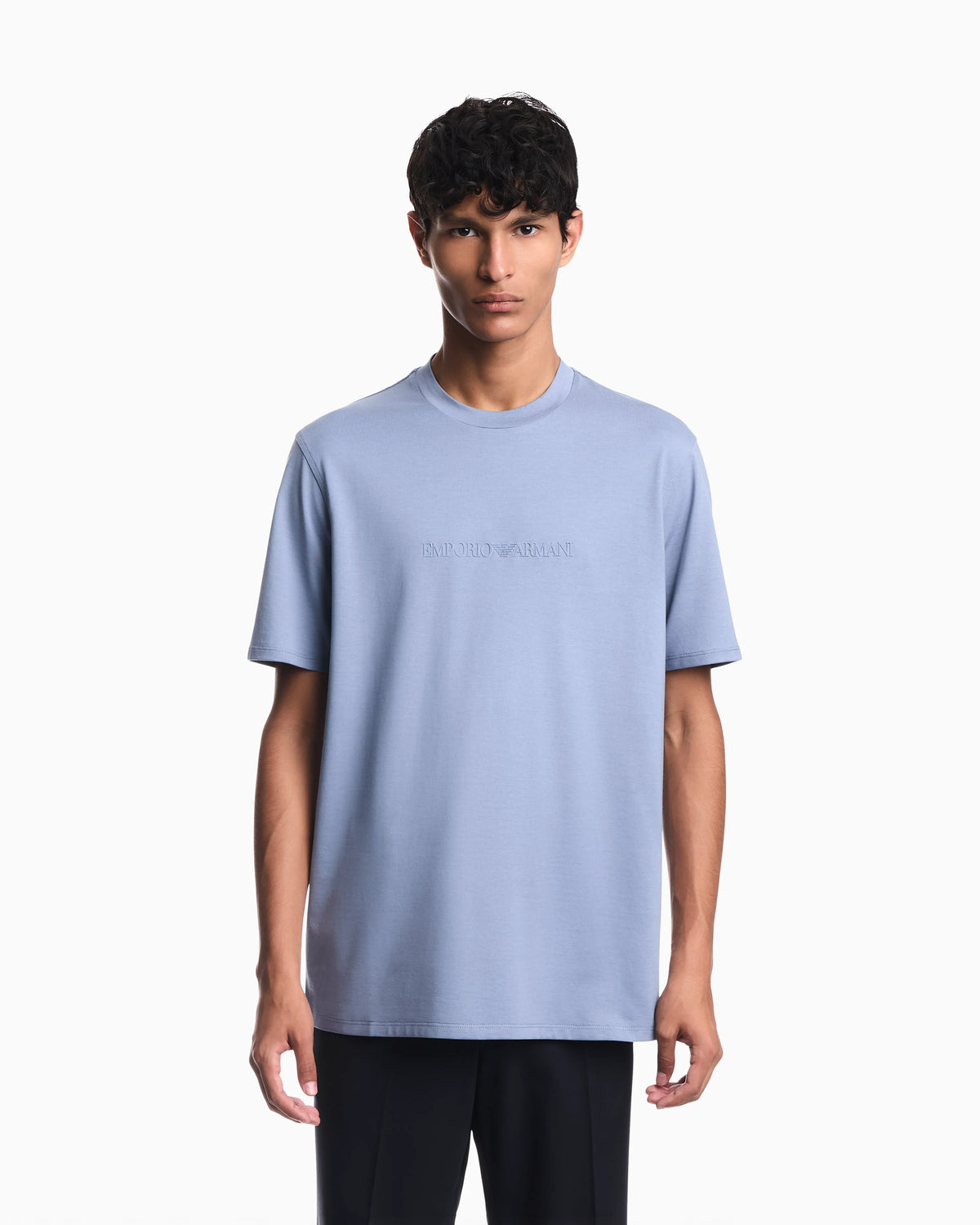 T-shirt Essential slim fit in pima cotton jersey