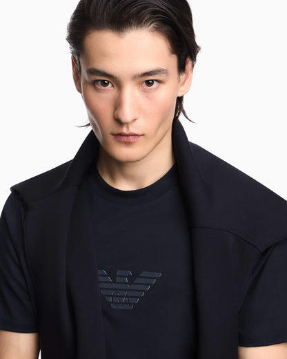 T-shirt Essential slim fit in pima cotton jersey