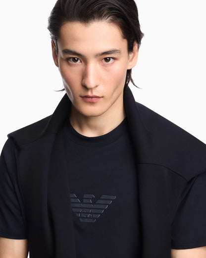 T-shirt Essential slim fit in pima cotton jersey