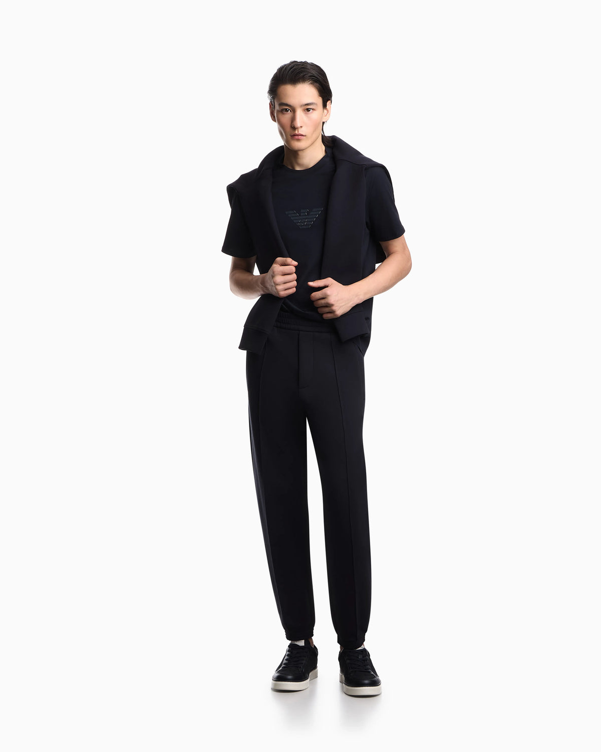 T-shirt Essential slim fit in pima cotton jersey