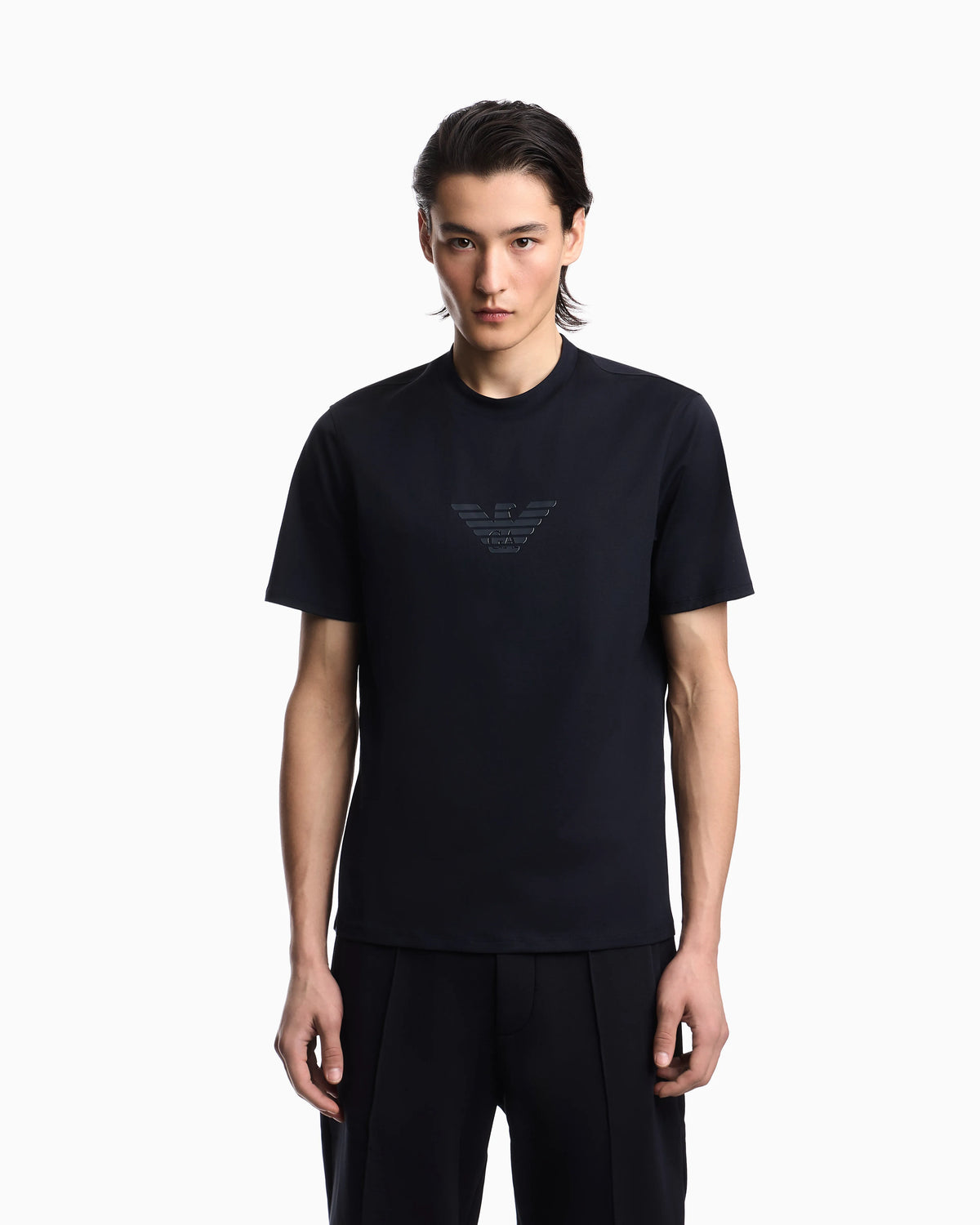 T-shirt Essential slim fit in pima cotton jersey