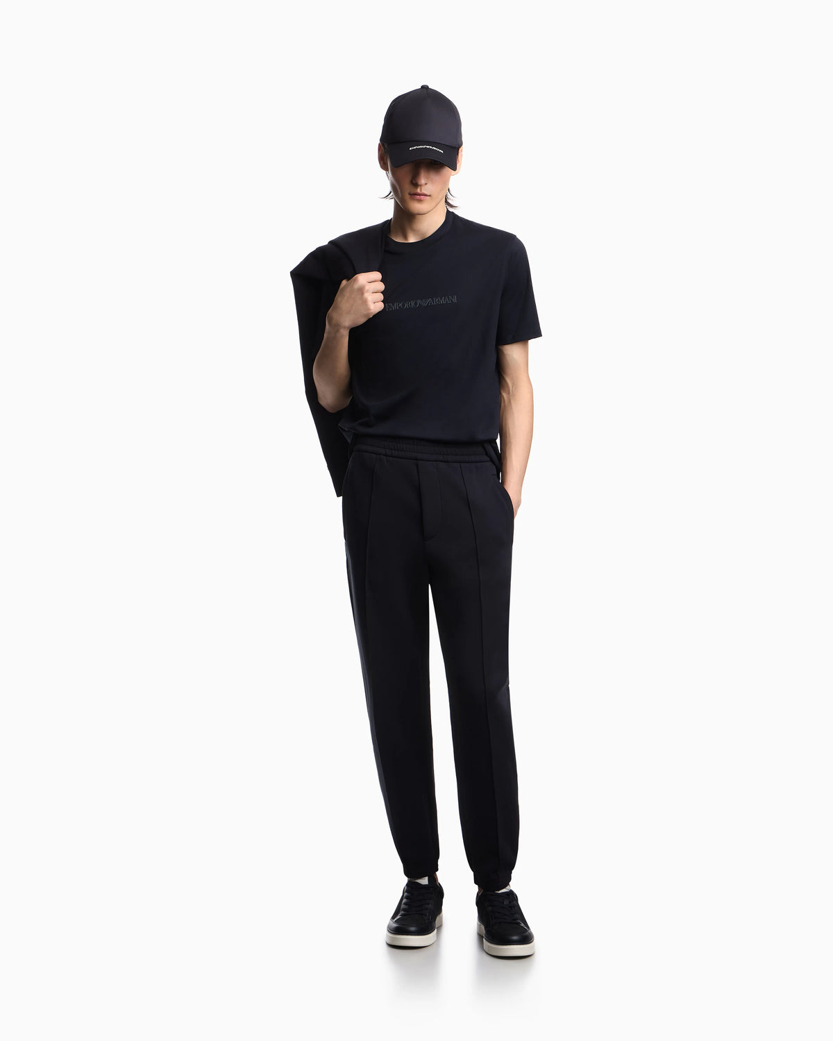 T-shirt Essential slim fit in pima cotton jersey
