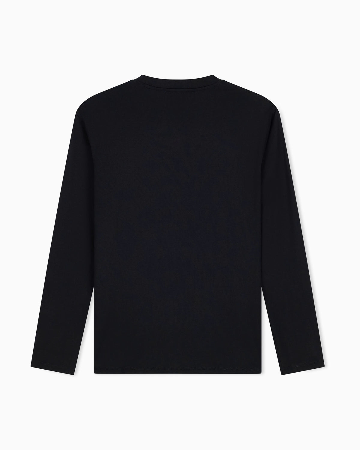 Slim-fit Pima jersey jumper with printed logo