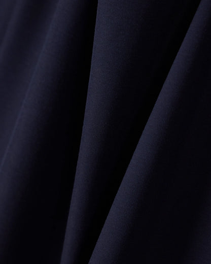 Plain-knit virgin wool jumper