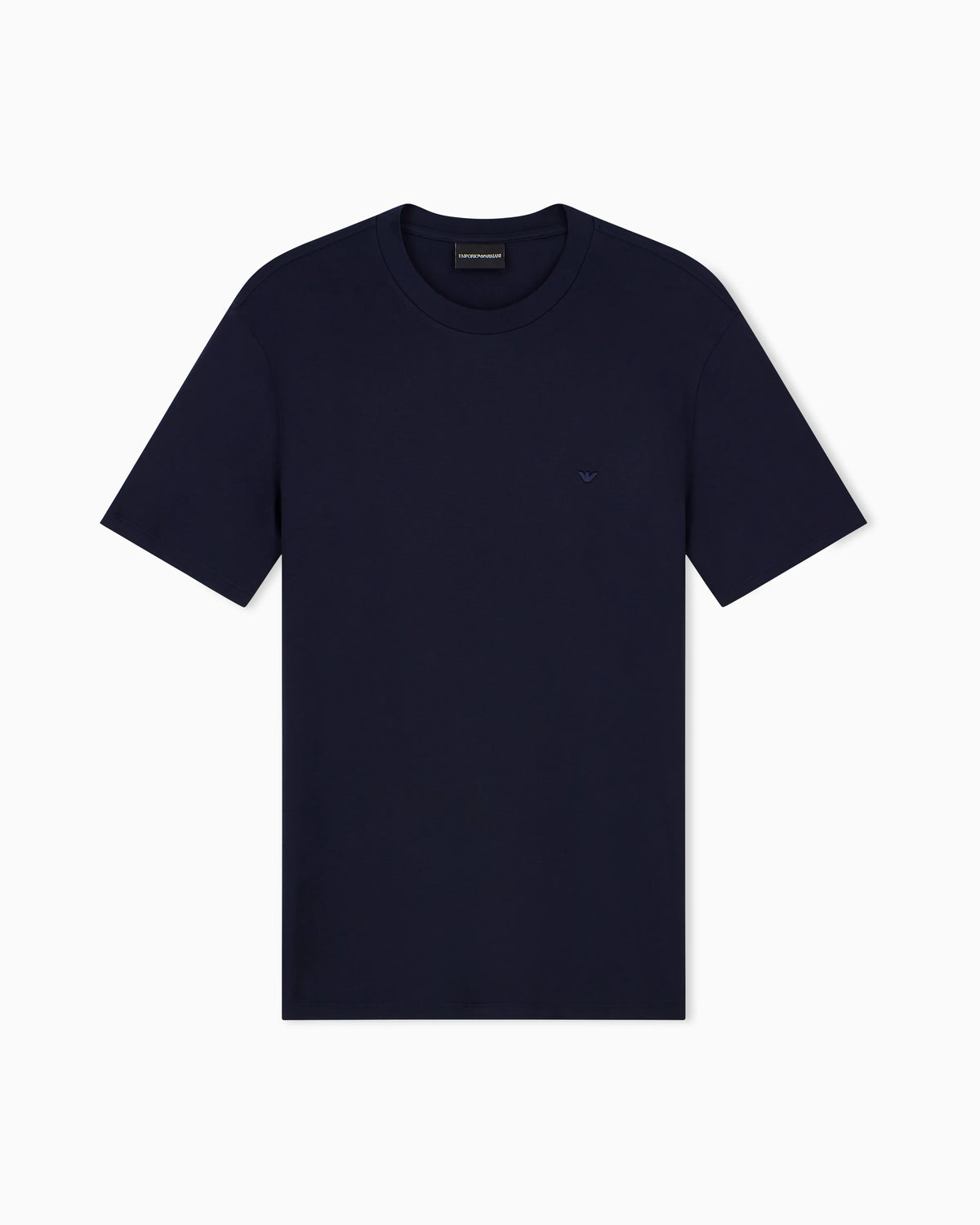 Plain-knit virgin wool jumper