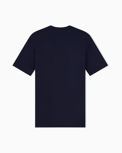 Plain-knit virgin wool jumper