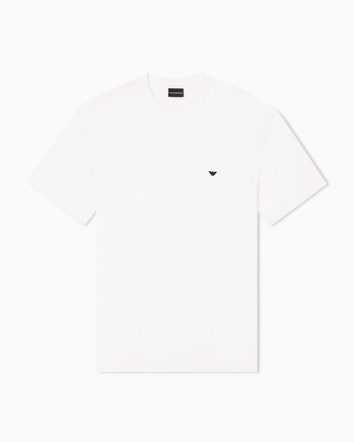Jersey t-shirt with embroidery in lyocell-blend Essential