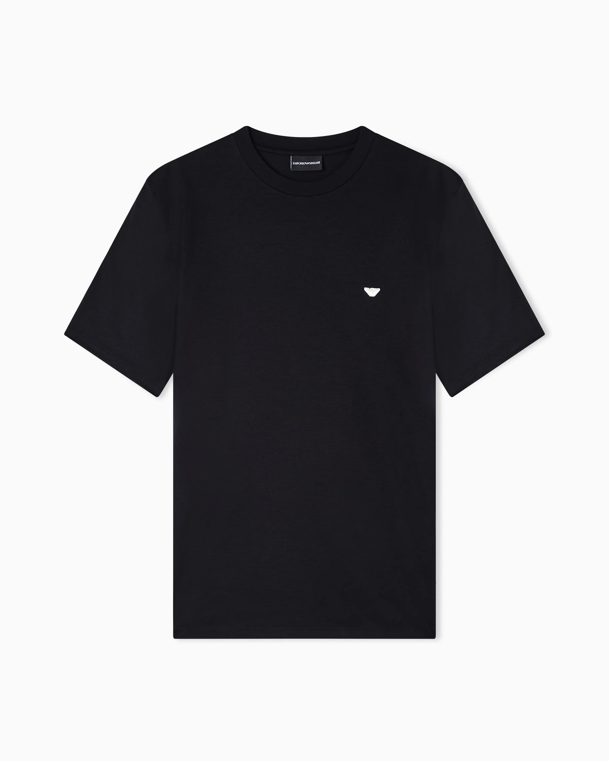 Jersey t-shirt with embroidery in lyocell-blend Essential